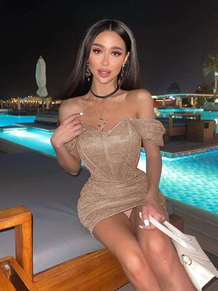 Julia Off The Shoulder Mini Dress