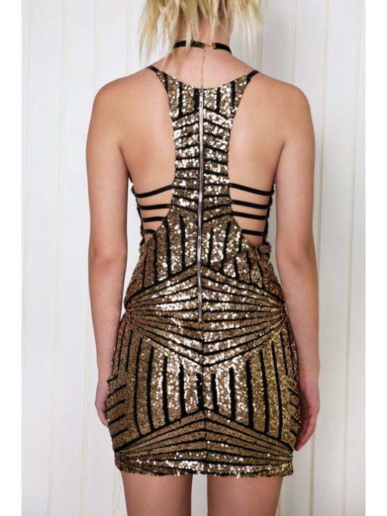 Bodycon Cami Sequins Dress