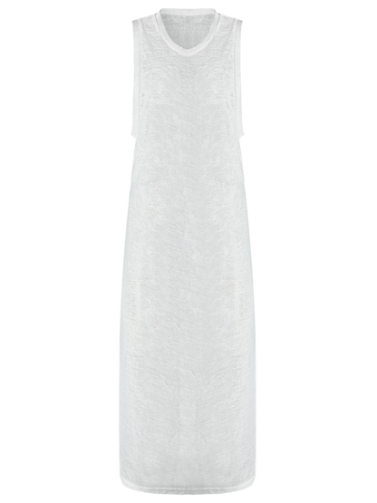 Up Sheer Affordable Gown Cover with Casual Slit