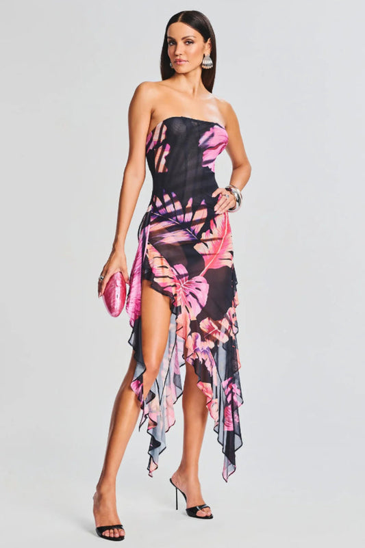 Atlas Tropical Stylish Leaf Dress