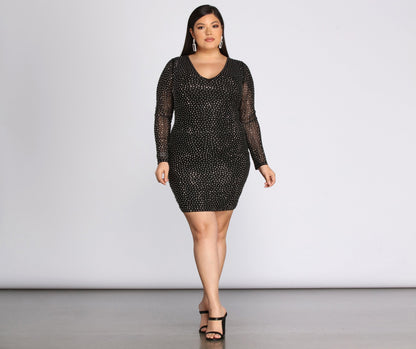 Cosybreezee - Charming Heat Stone Dress - Plus Size