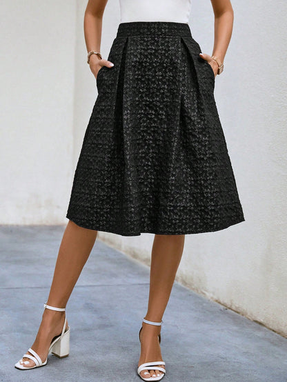 Slant Pocket Skirt