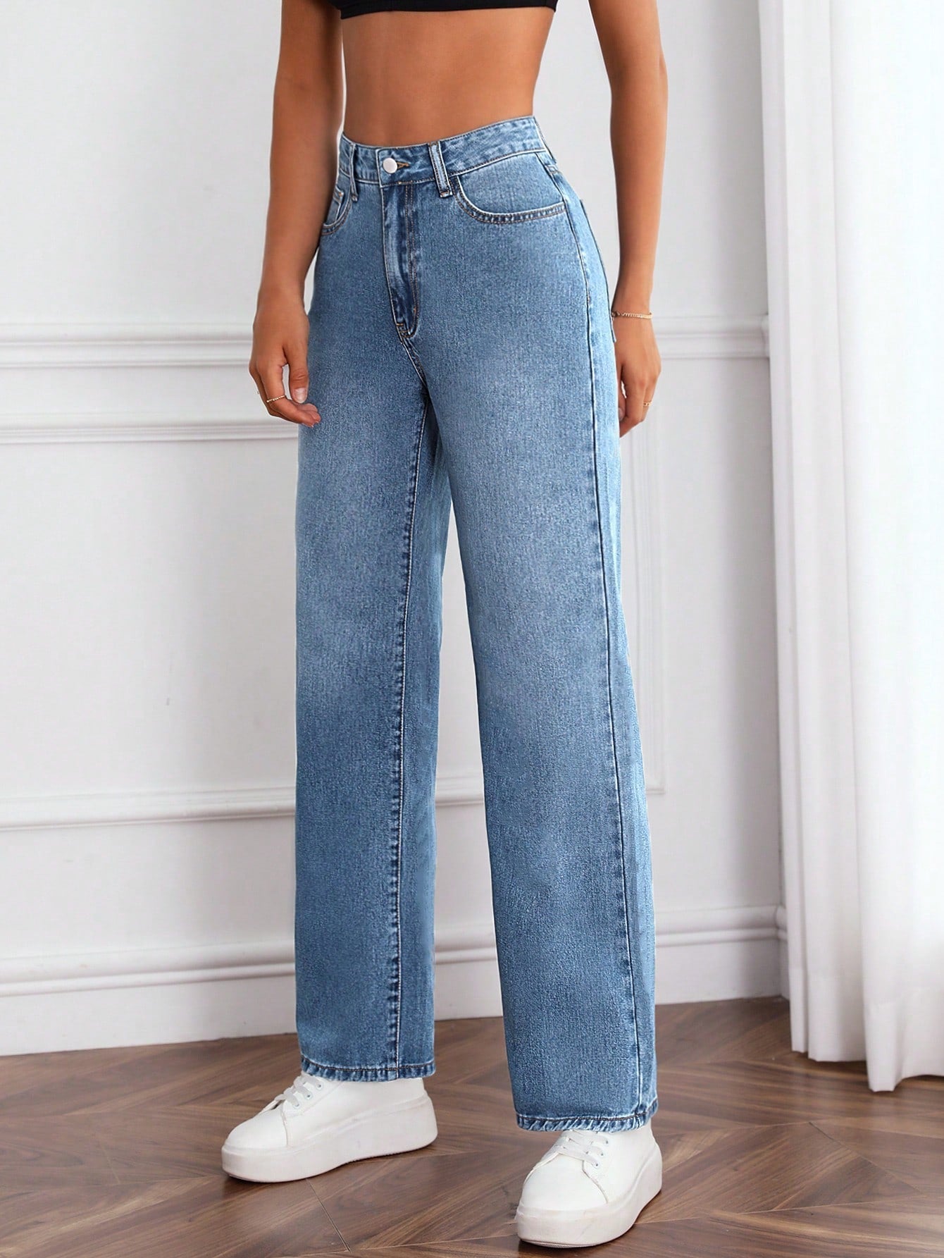 Slant Pocket Jeans