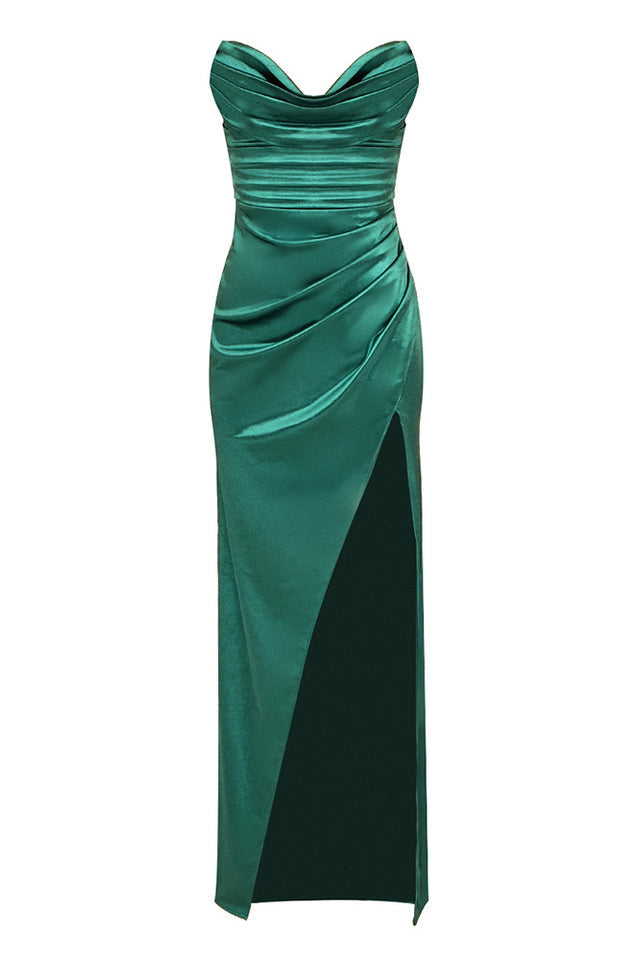 Alyce Satin Stylish Prom Dress