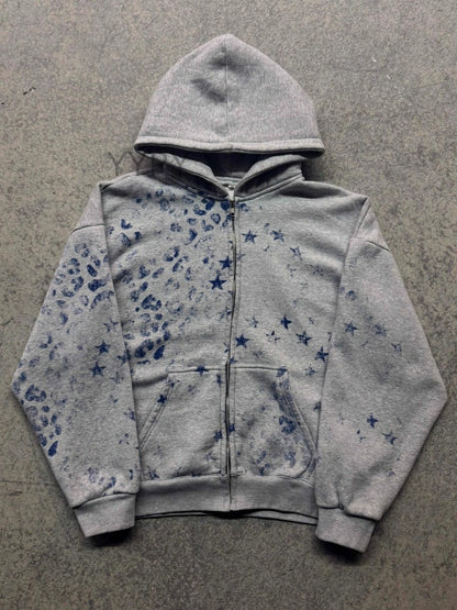 Street Style Print Hoodie