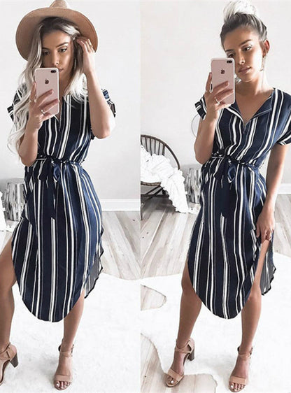 Short Sleeve Tunic Bandage Bodycon Dress for Beach Party