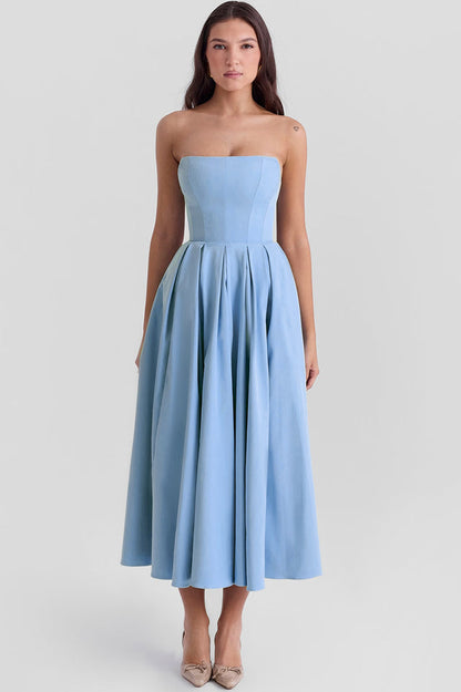 Audrey Elegant Midi Sundress