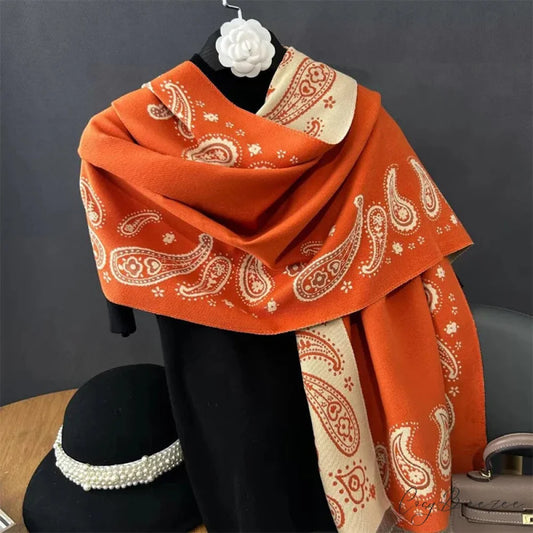 2024 New Year’s Red Cashmere Scarf red1 scarf-241228