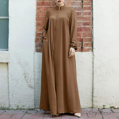 2024 Women’s Casual Fashion Urban Knitted Patchwork Summer Mid-Waist V-Neck Sweet Style Clothes Vestidos Dress Coffee