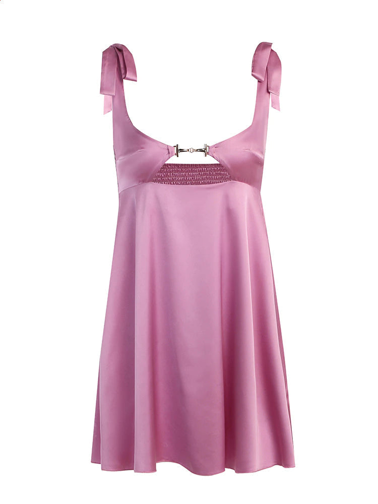 Madlen Satin Women Partywear Dress