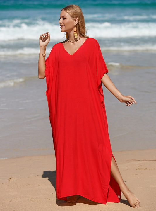 Bohemian Smock Robe for Plus Size Women