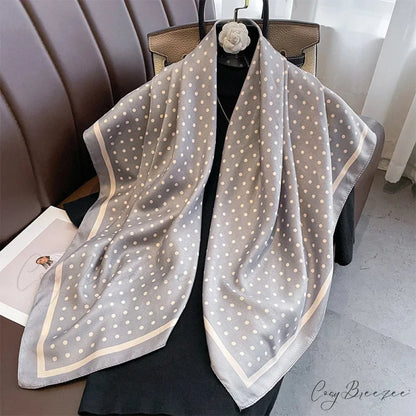 30 Colors Twill Silk Hijab Scarf Color12 / One Size scarf-241228