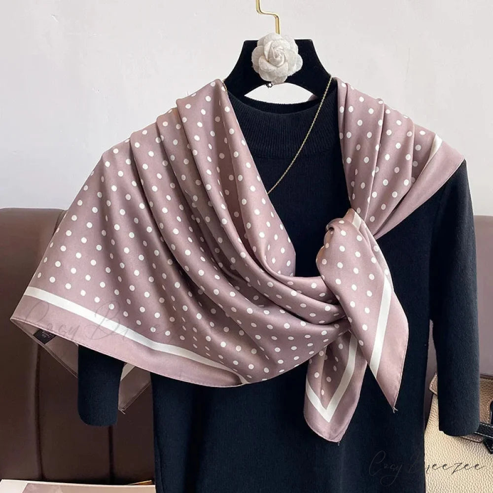 30 Colors Twill Silk Hijab Scarf Color14 / One Size scarf-241228