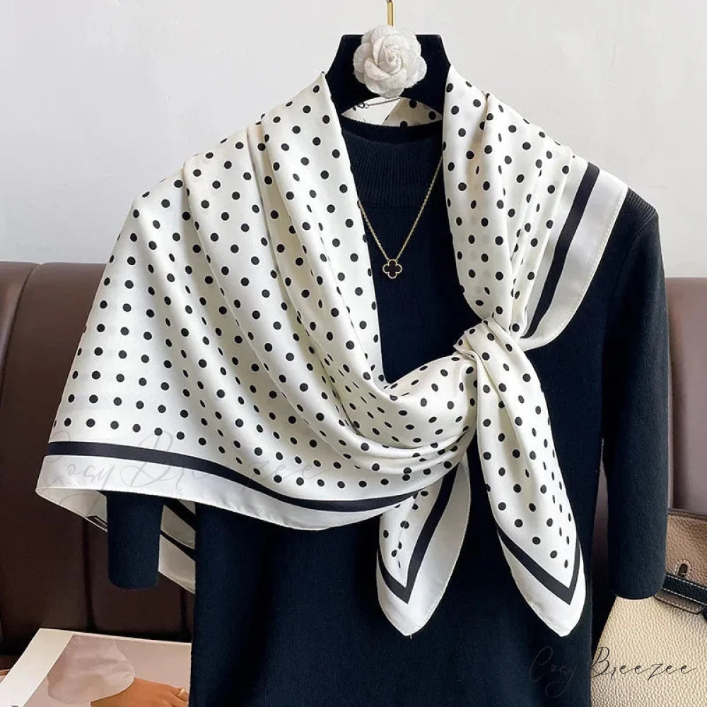 30 Colors Twill Silk Hijab Scarf Color15 / One Size scarf-241228