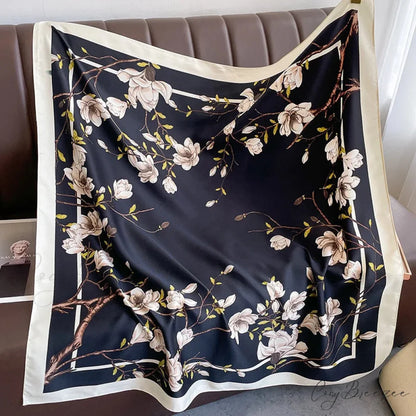 30 Colors Twill Silk Hijab Scarf Color17 / One Size scarf-241228