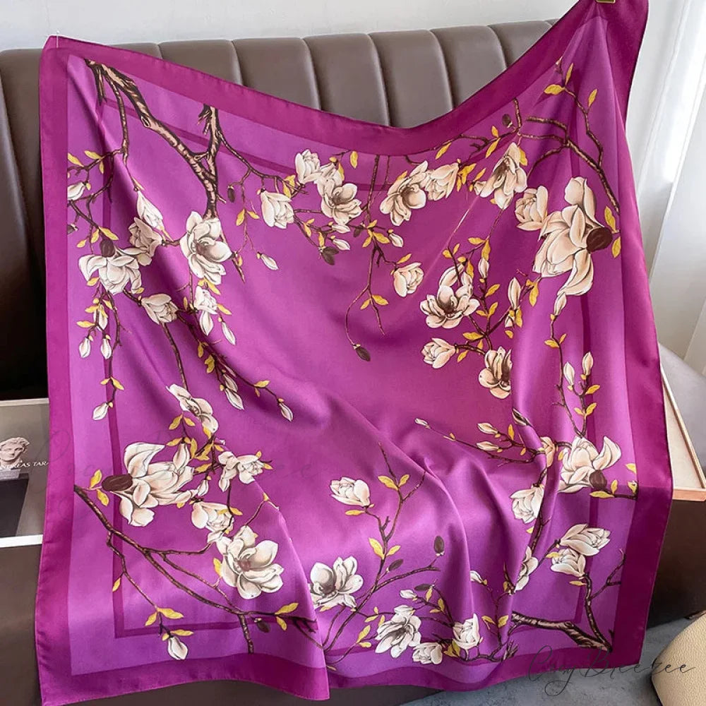 30 Colors Twill Silk Hijab Scarf Color18 / One Size scarf-241228