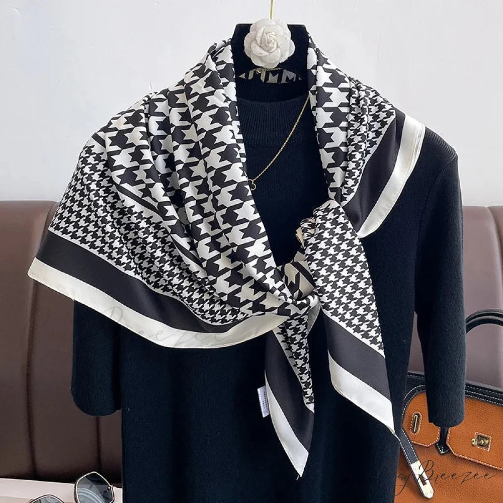 30 Colors Twill Silk Hijab Scarf Color28 / One Size scarf-241228