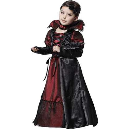 Vampire Dress Halloween Party Kid Costumes