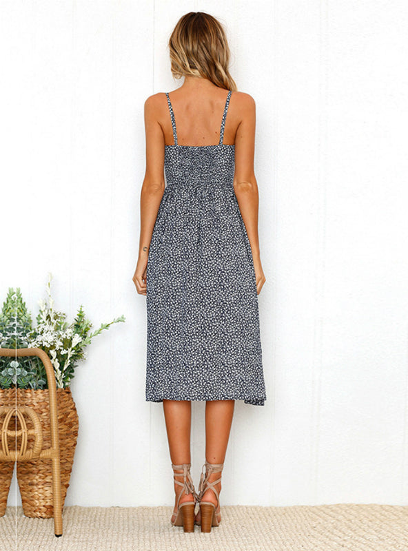 Vintage Loose Casual Sundress for Ladies - Sexy Beach Dress