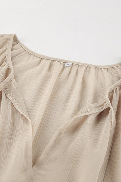 Batwing Sleeve Sun Protection Maxi Dress