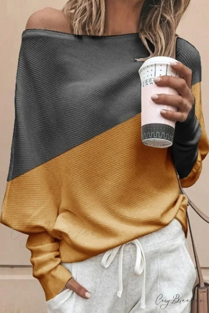 5 in T-shirt Off-Shoulder Colors S / Yellow