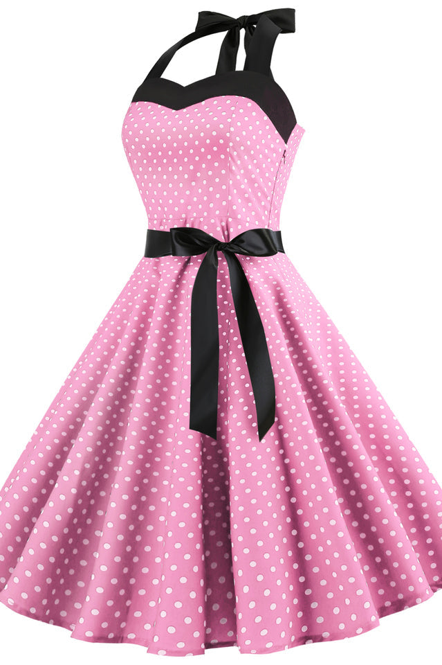 Barbie Movie Margot Charming Pink Plaid Check Dress