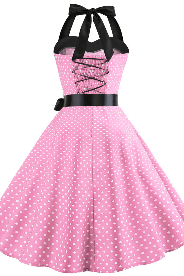 Barbie Movie Margot Charming Pink Plaid Check Dress