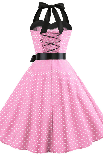 Barbie Movie Margot Charming Pink Plaid Check Dress