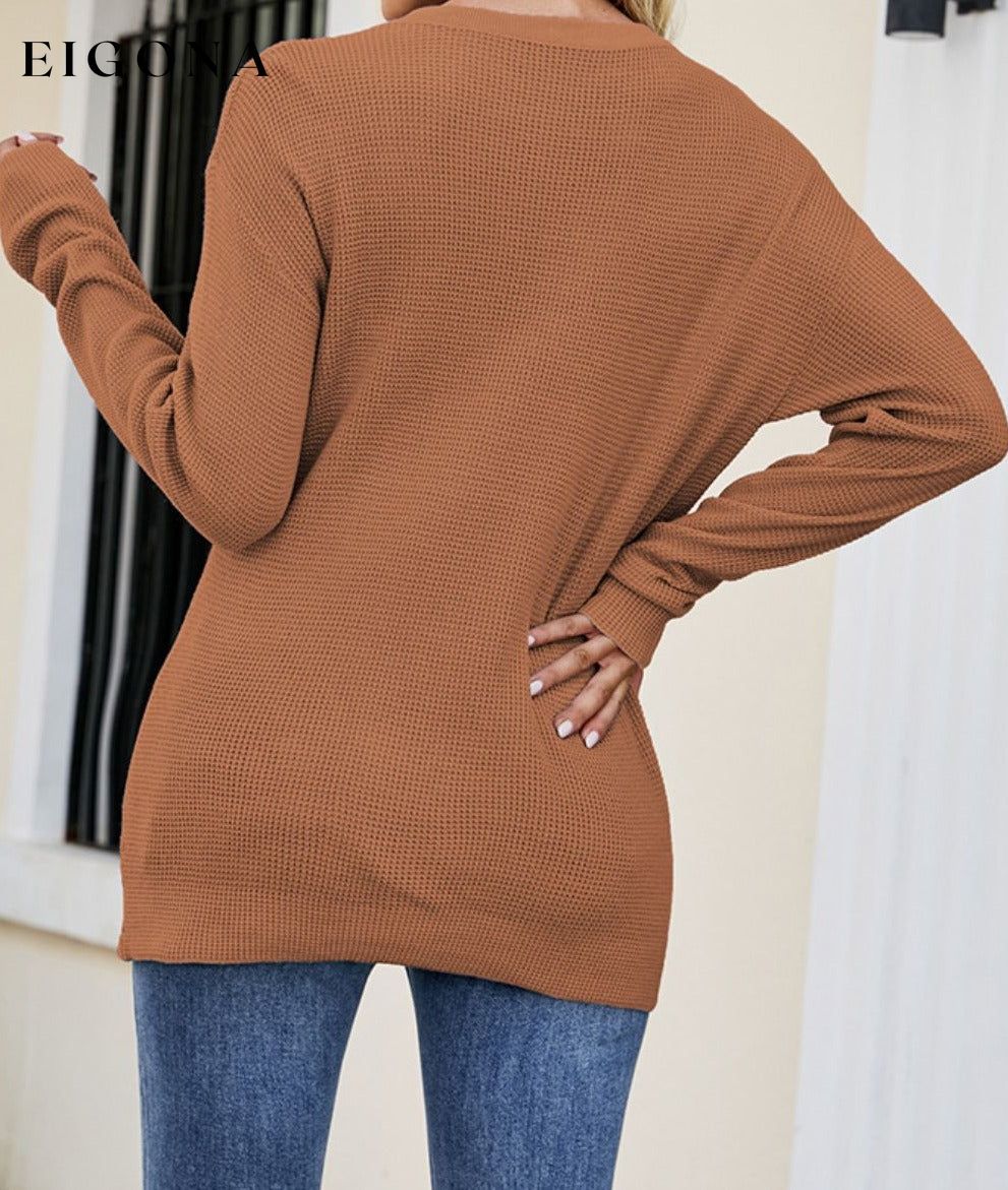 Cosybreezee - Twisted Round Neck Sweater