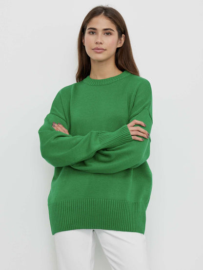 Cosybreezee - Audrey O Neck Oversized Casual Women Sweater