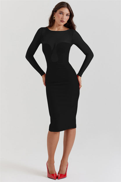 Tanya Strapless Sexy Midi Dress