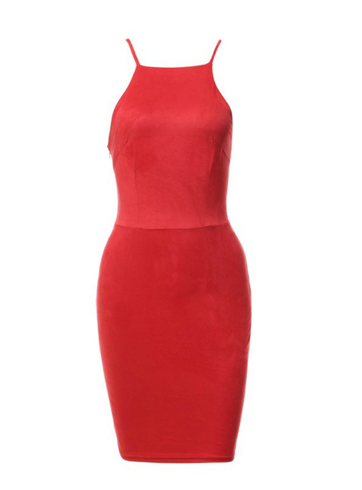 Slim Bodycon Club Wear Dress - Sleeveless