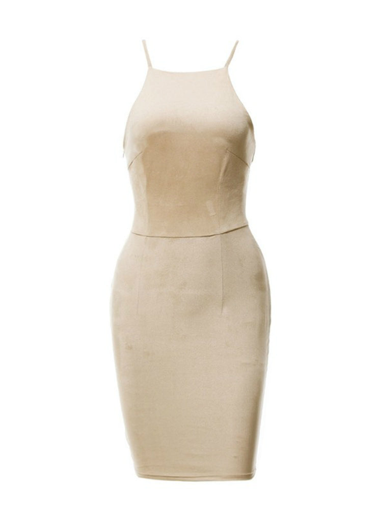 Slim Bodycon Club Wear Dress - Sleeveless