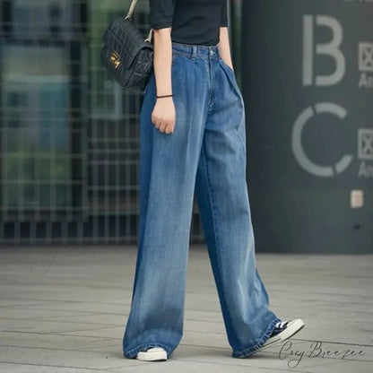 85kg Oversize High Waist Denim Baggy Wide Leg Wash Mother Spring Korean Vintage Straight Streetwear Jean