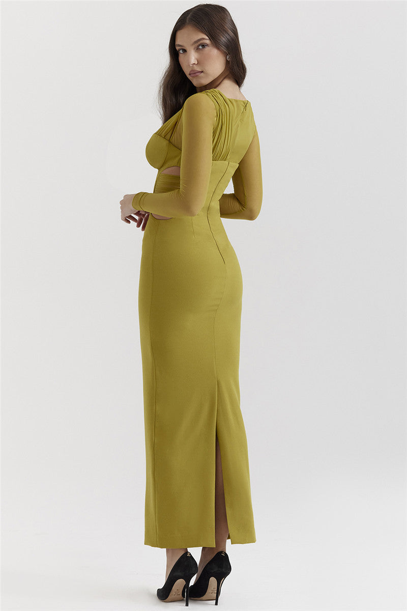 Beatrice Hollow Out Bodycon Sexy Maxi Dress