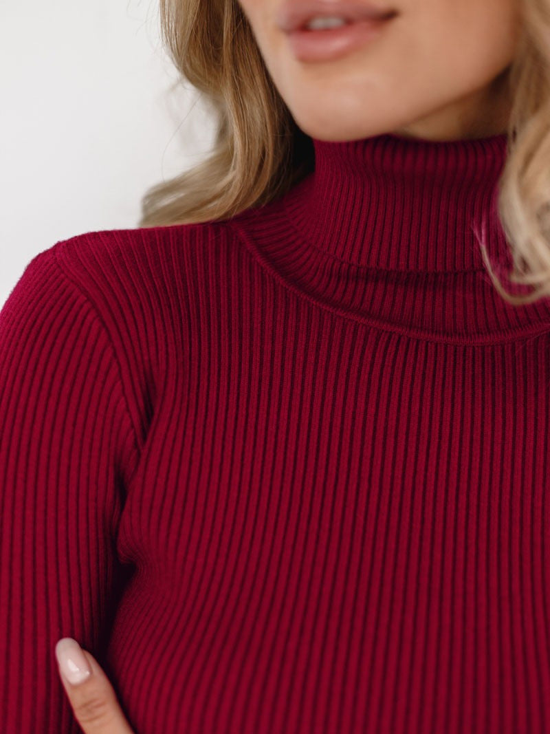 Cosybreezee - Becka Turtleneck Slim Women Sweater