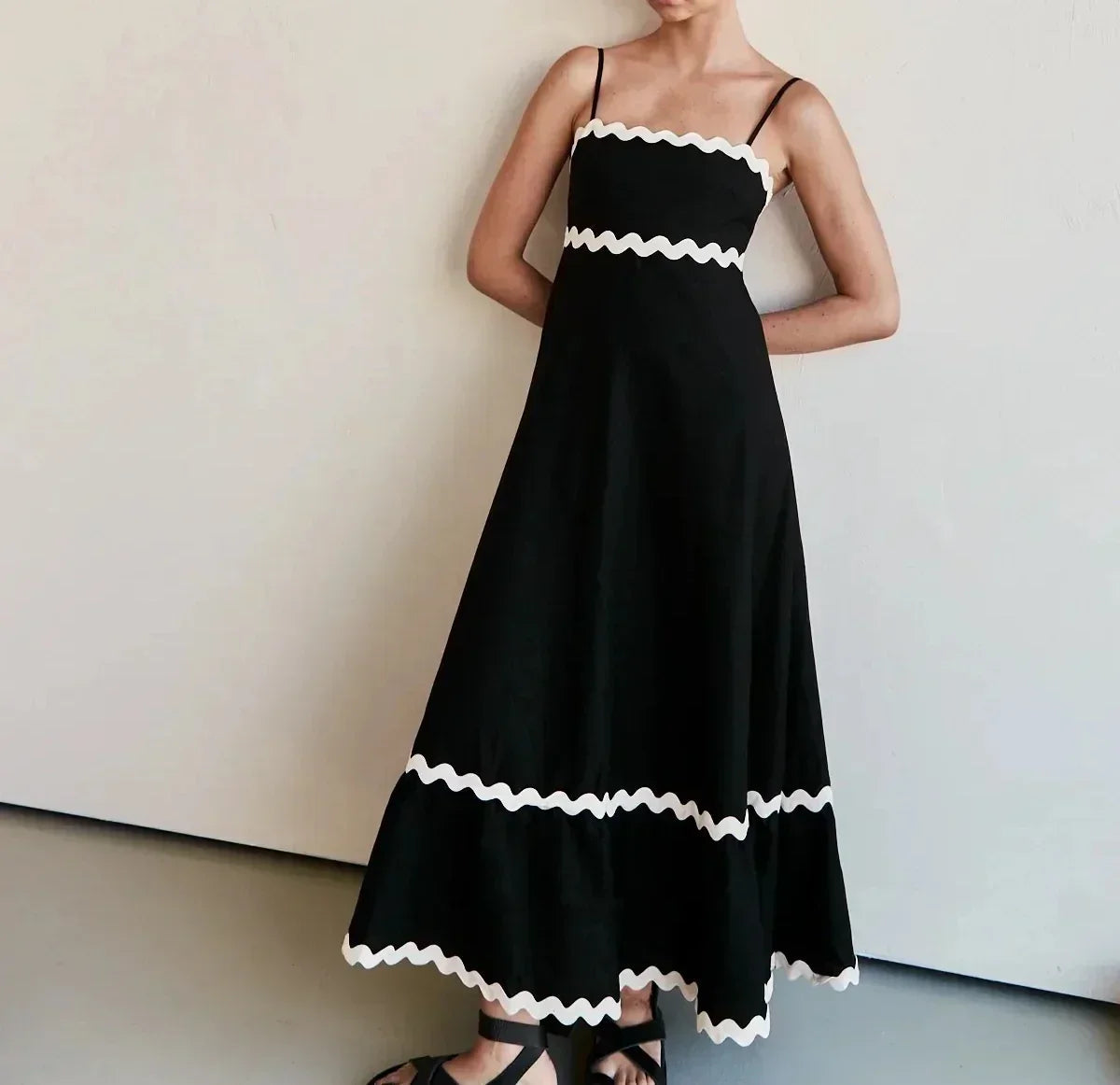 New Fashion Sexy Strapless Strap Women Long Boho Dress