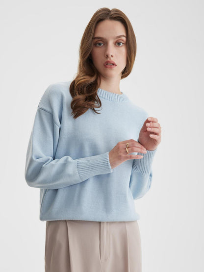 Cosybreezee - Audrey O Neck Oversized Casual Women Sweater