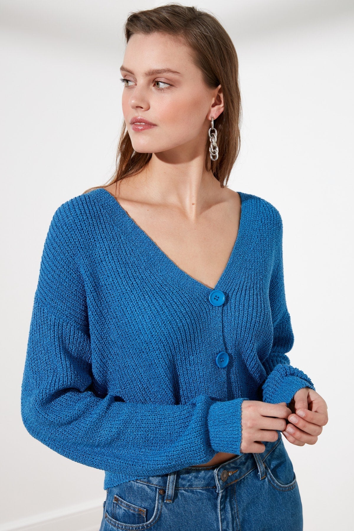 Cosybreezee - Trendyol Cardigan with Button Detail