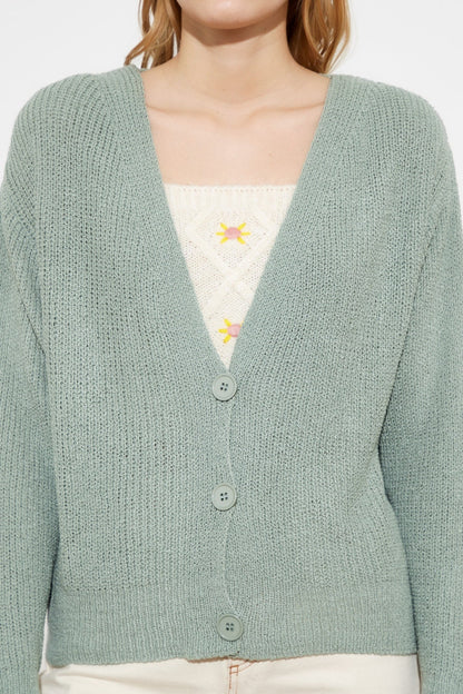 Cosybreezee - Trendyol Cardigan with Button Detail