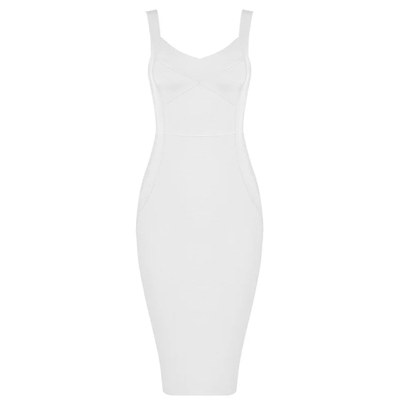 Sleeveless Rayon Bodycon Party Dress