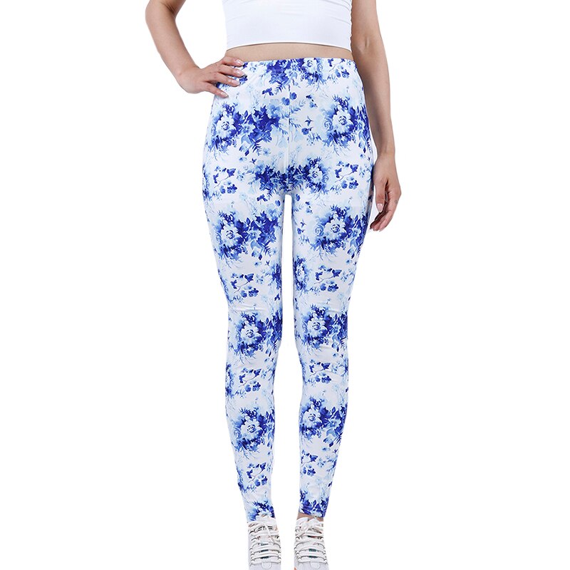 Tie Dye Printing Bottom Fitness Pants Sexy Trousers