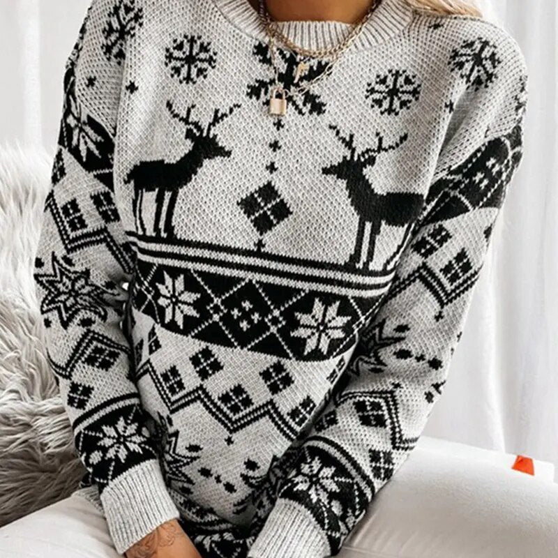 Irene Casual Loose Long Sleeve Women Sweater