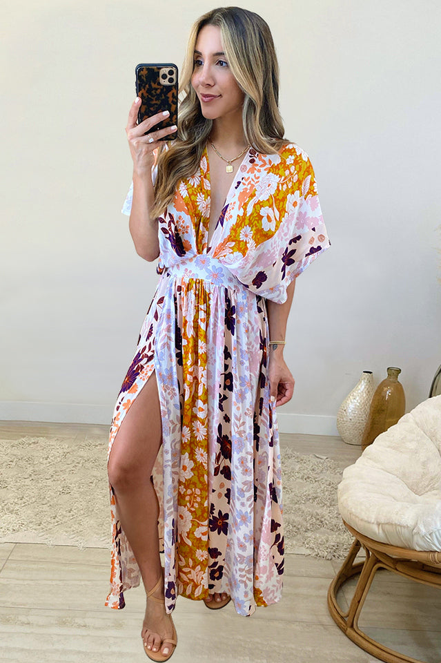 Bohemian Elegant Floral Dress