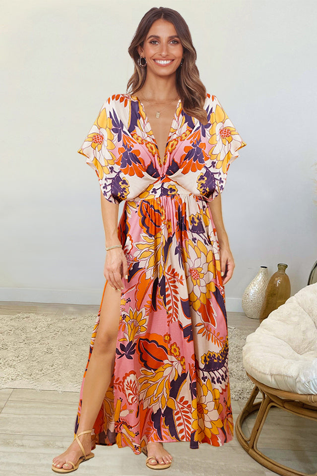 Bohemian Elegant Floral Dress