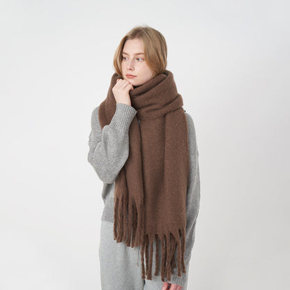 Thick Warm Soft Chunky Cozy Elegant Stylish Classic Long Scarf