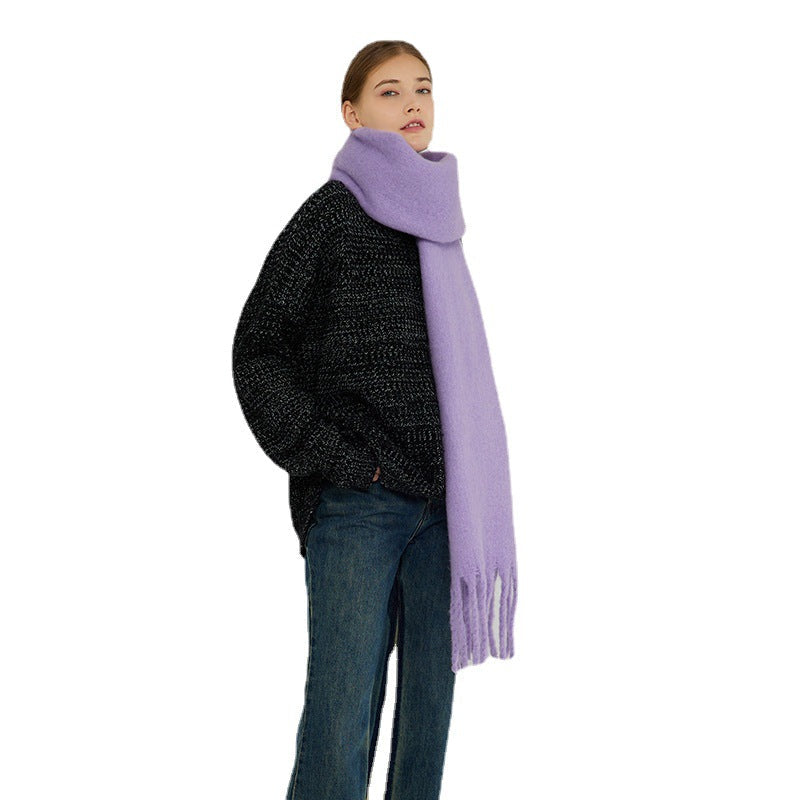 Soft Warm Thick Cozy Elegant Modern Trendy Classic Scarf