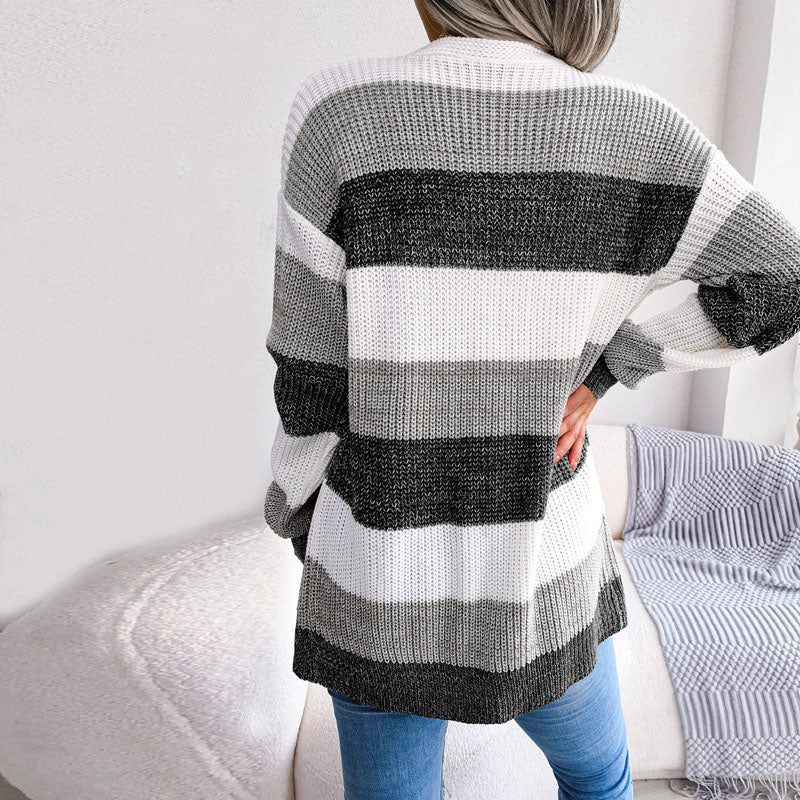 Striped Cardigan