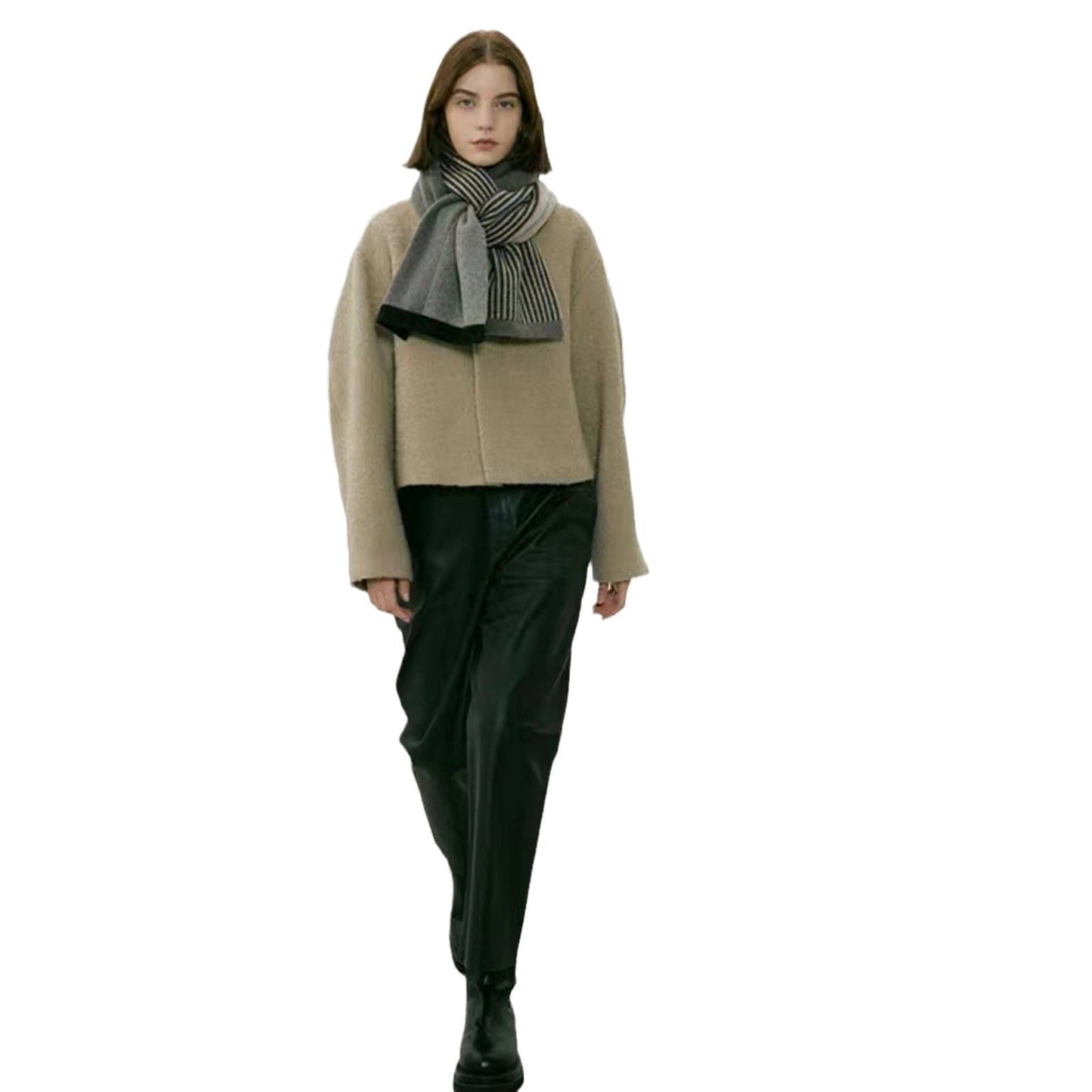 Unique Elegant Trendy Retro Cozy Stylish High-end Warm Scarf