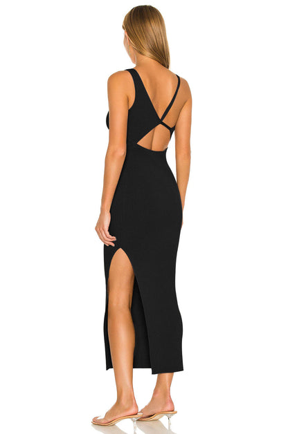 Cosybreezee - Alessandra One Shoulder Midi Dress